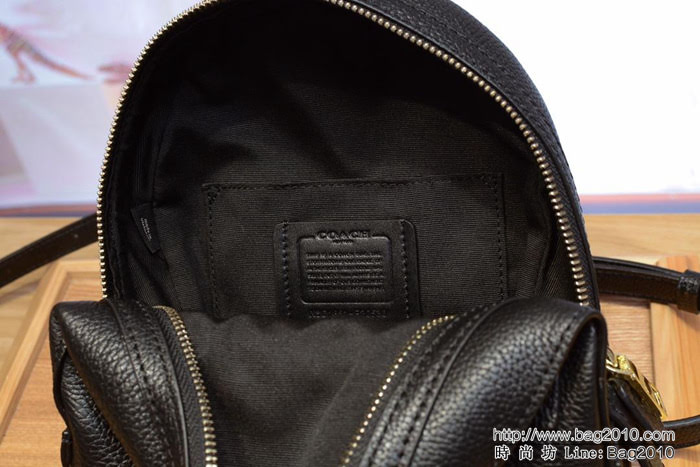 COACH蔻馳 C家30530 可愛款 3用小雙肩包 馬卡龍色系 全真皮款 手提 斜挎 多功能型小包  Chz1505